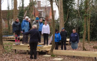 Low ropes training courses